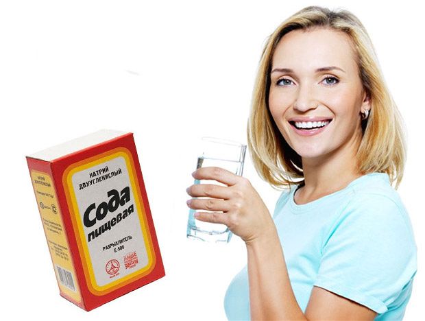 пить соду